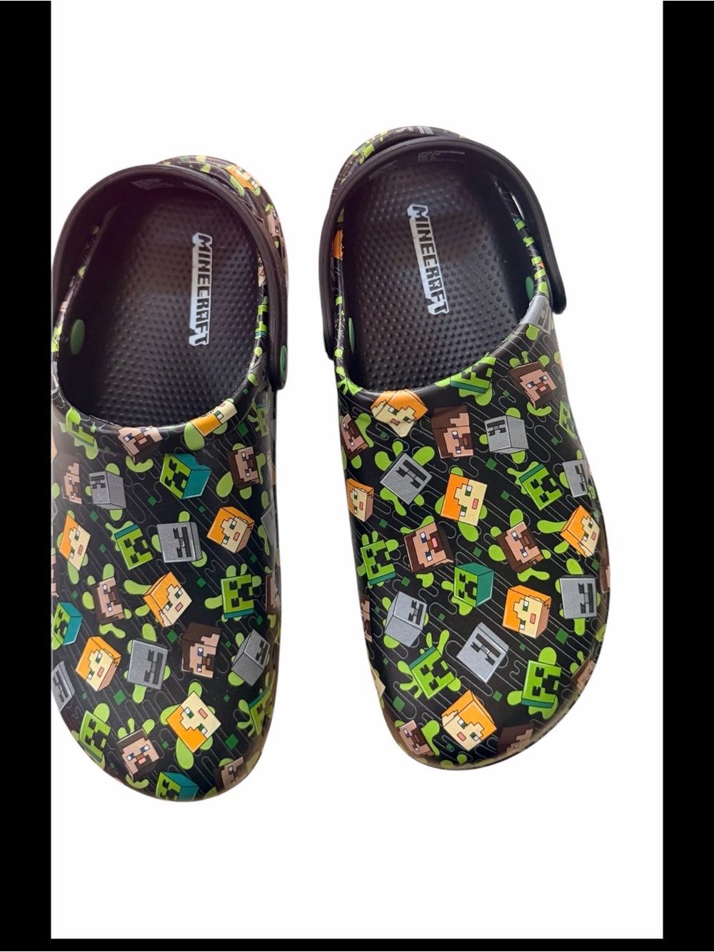 Minecraft AVA Clog Slip-On Shoes size 4 boys - Picture 3 of 8